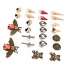 Decorative Shoe Clips Fashionable Shiny Elegant Removable Shoe Decoration Accessory