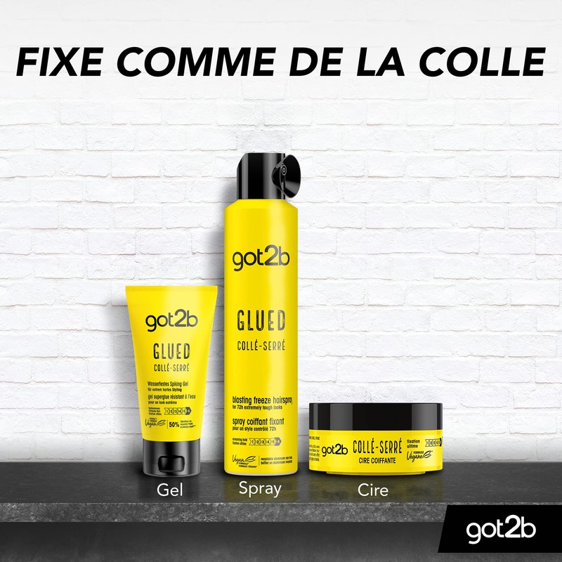 Got2b Cire Coiffante Cheveux Halskette Serré 75 ml