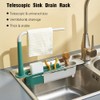 Telescopic Sink Stand Multifunctional Extendable Sink Storage Holder Sponge Adjustable