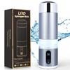 Hydrogen Water Bottle,Up to 6000 PPB,Advanced SPE/PEM Technology Generator,8oz Rechargeable