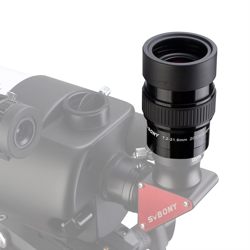 SVBONY SV191 Zoom Eyepiece 7.2-21.6mm 1.25" Super Wide Angle FMC