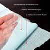 ATOMUS 125Pcs Disposable Waterproof Mat Leakproof Clean Tablecloths Underpad Beauty