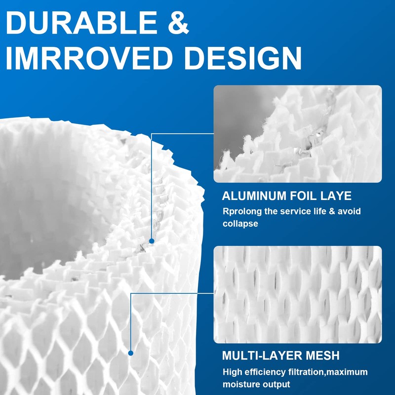 TOMOON WF2 Humidifier Filter Replacement for Vic.ks V3500 V3100 V3900