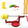 Curly Fries Potato Cutter, Easy to Manual Operation Rust Resistant