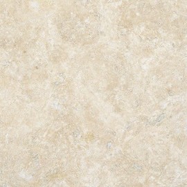 12" x 12" Tumbled Travertine Tile in Durango Cream
