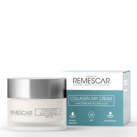 Remescar Collagen Day Cream 50ml - Collagen Day Cream - Repairs, Strengthens and Protects Skin SPF20 - Targets Wrinkles, Fine Lines and Volume Loss