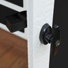 QANVEE 6½" Stem Shed Door Latch T-Handle Lock Kit with