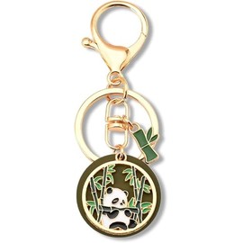 Panda Keychains Birthday for Women Panda Keychain for Backpack Car Accessories for Girls Boys Panda Lovers (Style 1, One size)