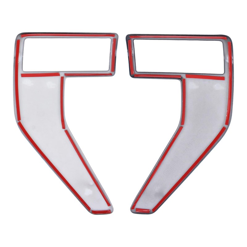 ApplianPar 2Pcs Gloss Black Front Driver and Passenger Side Fender