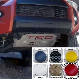 Advanced Trims Raised Red Plastic Letters TRD Skid Plate compatible with 4Runner 2015-2018