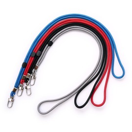 trage.band® Long Adjustable Lanyard Neck Strap with Carabiner Hook 4 Classic Colours