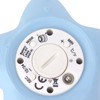 Baby Water Thermometer Starfish Clock Timing 3 Color Light Floating