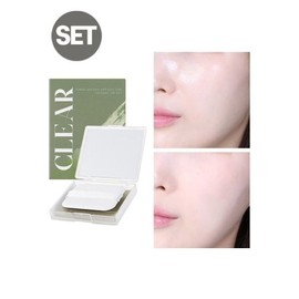 Half Club / Rire Clear Oil Paper Pact Main Product 100 Sheets + Refill 50 Sheets SET - / 리르 클리어 오일 페이퍼 팩트 본품100매+리필50매 SET -