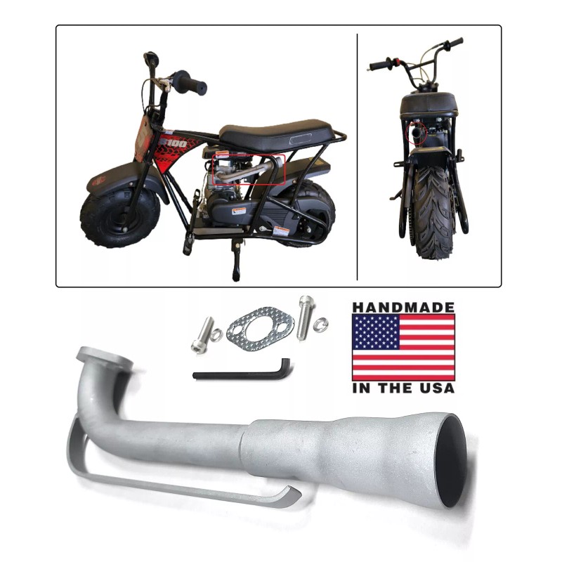 andrei-x 3 Stage Exhaust Header for Coleman RB100 105cc /
