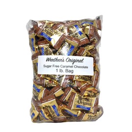 Bulk Werthers Original Hard Candy | Bulk Candy Individually wrapped | Werthers Caramel Candy | 1 lb Individual Flavor Bag | Includes Aromatik Mint Card (Sugar Free Caramel Chocolate)