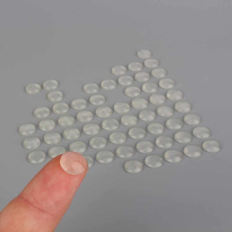 100pcs Autoadhesivo de Goma Muebles pie Parachoques Puerta Muebles de