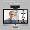 Gugxiom 1080P Webcam for Windows Hello Face Login, 120° Wide