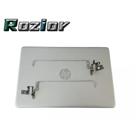 For HP 15-dw0021cl 15-dw2025cl 15-dw3015cl 15-dw3165st LCD Back Cover + Hinges