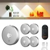 MEKKLEON Puck Lights with Remote Control, Rechargeable, Wireless Under Cabinet
