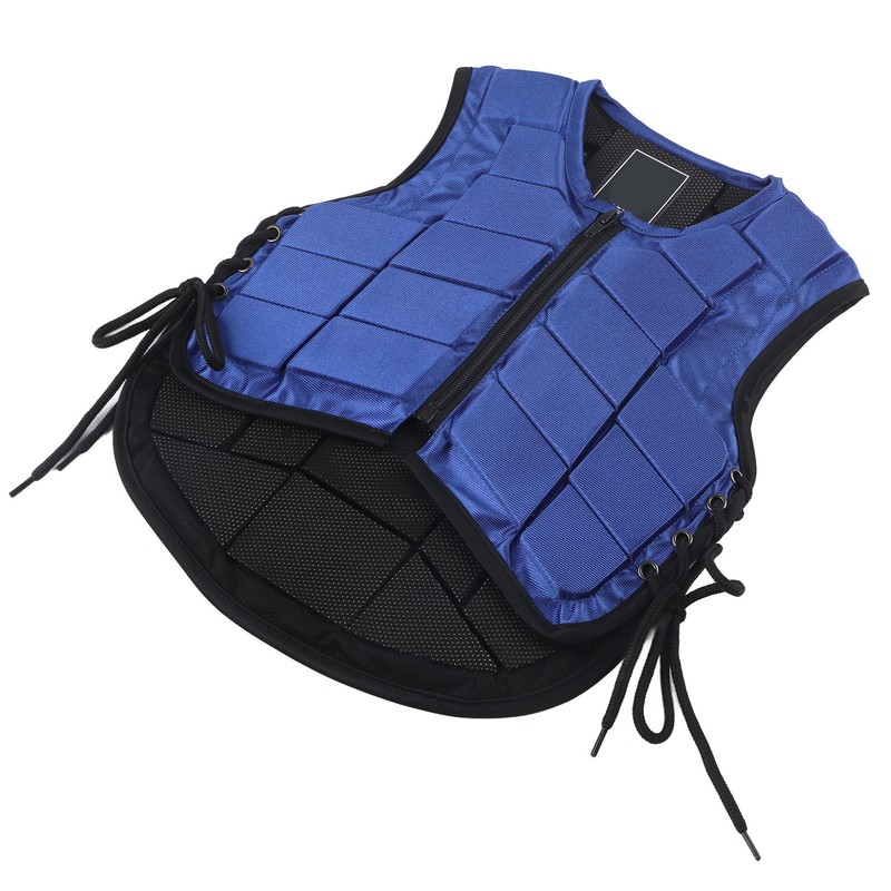 Kids Equestrian Vest Foam Padded Safety Horse Riding Protective Gear