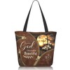 Yrivto Bible Tote Bags For Women Christian Tote Bag Religious