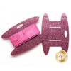 Glitzy Binding Holder (Hot Pink)