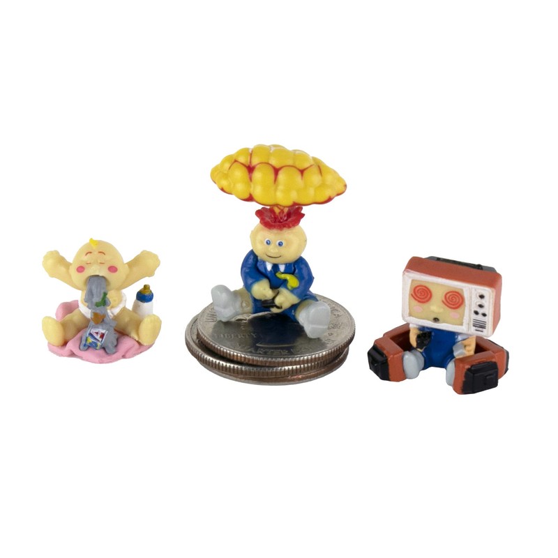 Worlds Smallest GPK (Garbage Pail Kids) Pop Culture Micro Figures,