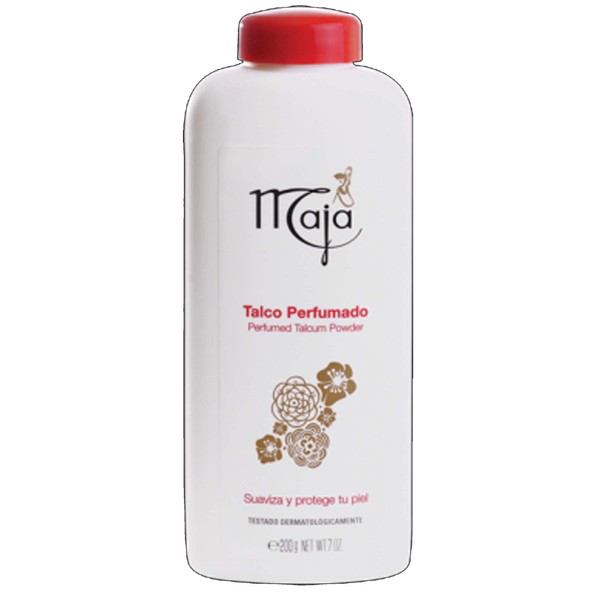 Maja Perfumed Talcum Powder| Freshening Talcum Powder, Leaving Skin Smooth and Delicately Perfumed; 7 Ounces
