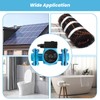 Carivia Hot Water Recirculating Pump,115V 168W Circulation Pump,3-Speed Control Water