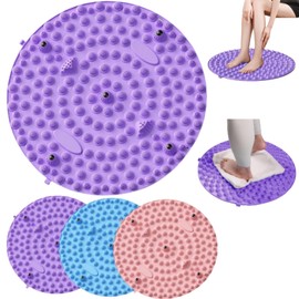 Foot Pressure Point Pressure Mat Massage Mat Foot Massage Mat Foot Massager Foot Massager Mat Foot Massage Pad Acupressure Plate Exercise Circular Acupressure Pad Ergonomic Acupressure Pad Foot Relax
