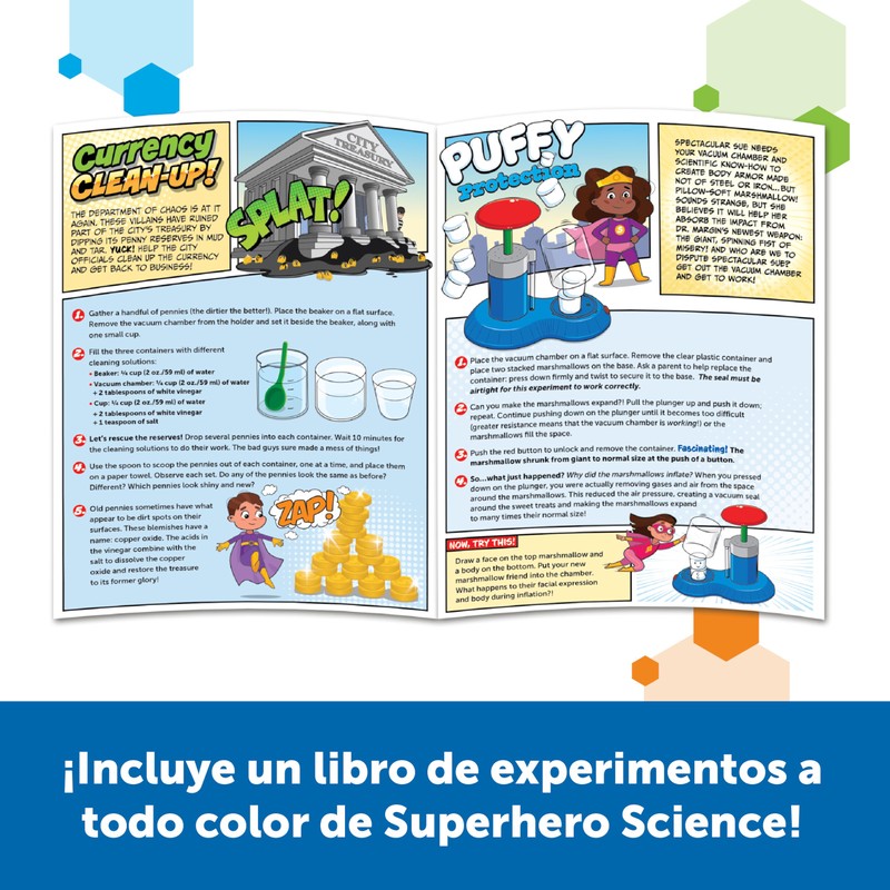 Learning Resources Stem Explorers Superhero Science!, 21 Piezas, a Partir