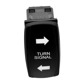 Alipis Vehicle Toggle Switch Utv Turn Signal Switch with Fluorescent Light Design for Easy Operation and Enhanced Visibility Various Applications