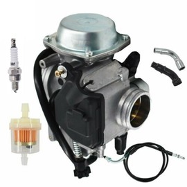 Carburetor and Throttle Cable For Honda Fourtrax 250 350 TRX 250 TRX250 TRX350 Big Red 250 Rancher 350 TRX350TE TM FM Foreman 400 TRX400FW ATV