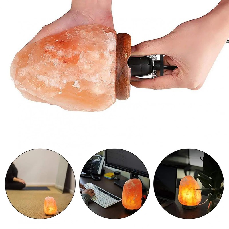 MMBGJKG Himalayan Salt Lamp Cord with Dimmer Switch and Bulbs,