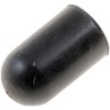 Dorman 47392 7/32 In. Rubber Black Vacuum Cap, 6 Pack