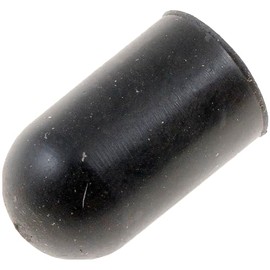 Dorman 47392 7/32 In. Rubber Black Vacuum Cap, 6 Pack Universal Fit