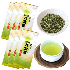 Stemmed Tea YaME-Tea White Folding (Plum) for Home Use, 3.5 oz (100 g) x 6 Bags Tea Iwasakien Seicha Kyushu Fukuoka YaMETea 100% Kukicha White Ocha
