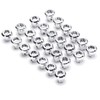 RTRHINOTUNING 50PCS Wheel Rim Lip Rivets Nuts of 7.5mm/0.3in Hole