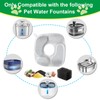 Cat Water Fountain Filter,Pet Fountain Filters compatible with Veken 67oz/2L,
