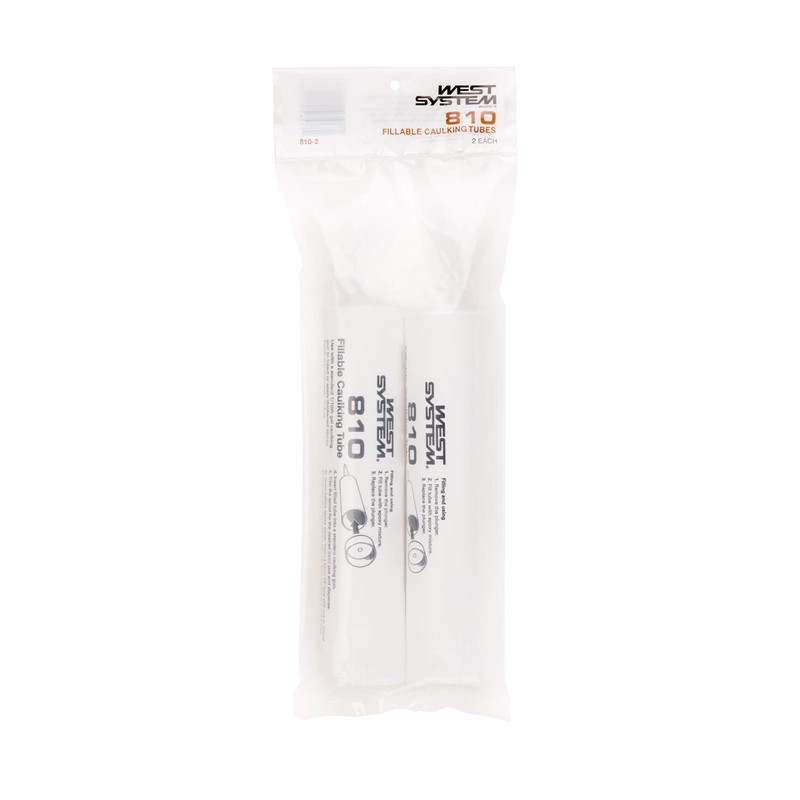 WEST SYSTEM 810-2 CAULKING TUBES FILLABLE (2/PK) MARINE ACCESSORIES