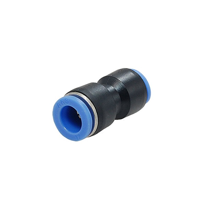 sourcingmap 12mm to 10mm Connection Straight Push Fittings Adapter