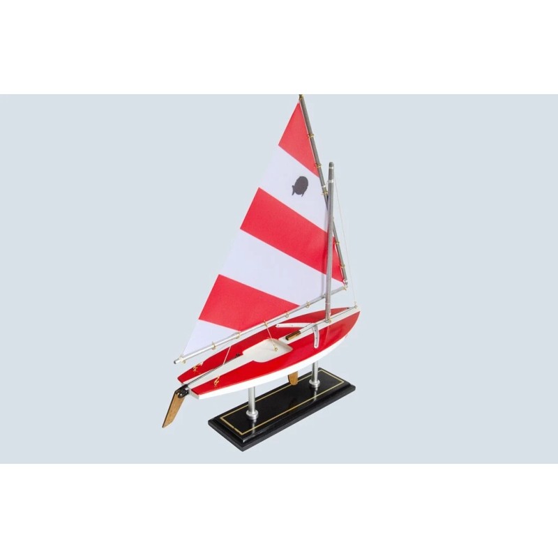 LK Wooden SUNFISH Model Sailboat Decoration 16"-1