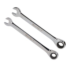 AB Tools 10mm +13mm Metric Ratchet Combination Spanner Wrench Reversible 72 Teeth