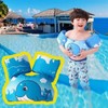 Kids Swim Vest Inflation Free Cartoon Pattern Foldable EPE Swim