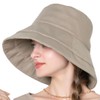 QUEENHEAD Women's Hat, UV Protection, 100% Light Blocking, Large Size,