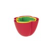zakdesigns"Pepper" Bowl, Multi-Colour, 3-Piece