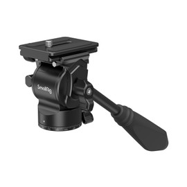 SmallRig CH10 Tripod Fluid Head, Pan Tilt Head with Quick Release Plate for Arca Swiss for Compact Video Cameras and DSLR Cameras -3259B