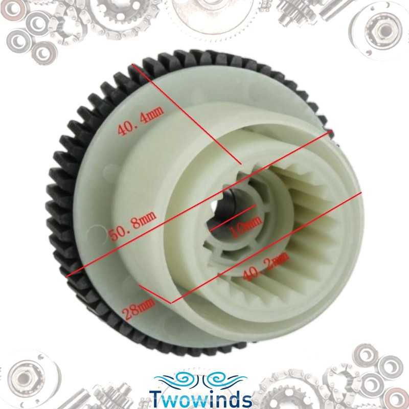 Twowinds Gear Box Transfer Case Actuator Motor Repair Set 27107566296