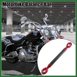 Motoforti Universal 22mm Red Motorcycle Balance Bar Crossbar Handlebar Long-lasting