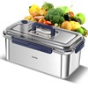 Karlak Food Storage Containers with Lids Aight Food Grade 316